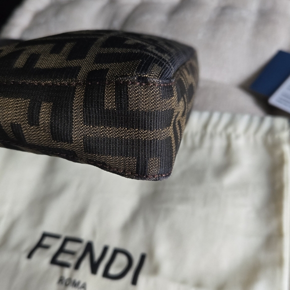 Fendi Zucca FF Pochette Shoulder Bag - Picture 9 of 16